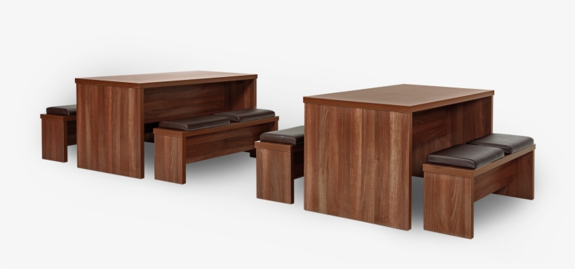 Wooden Benches - Coffee Table, transparent png