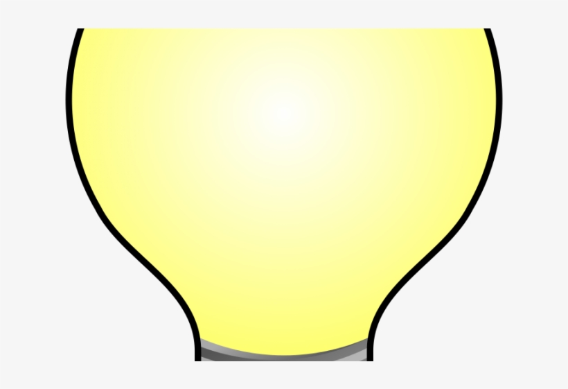 Light Bulb Clipart Clear Background - Circle, transparent png