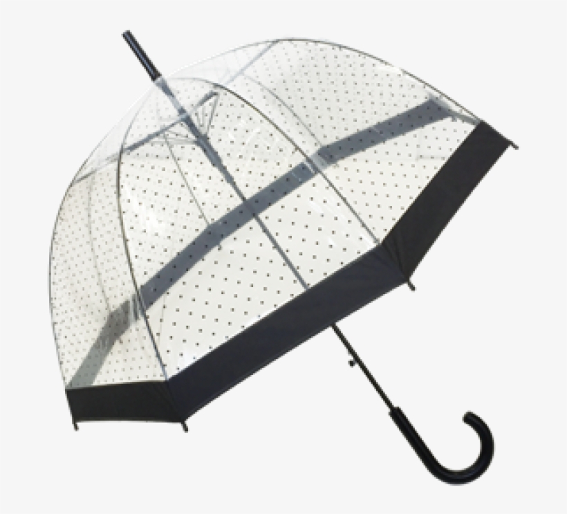 Black Dots Bul1222 - Ombrello Trasparente A Cupola, transparent png