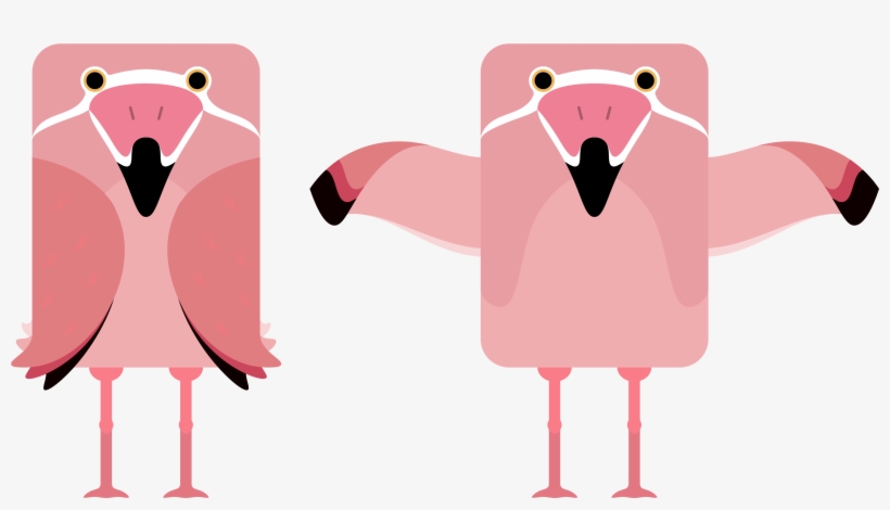 Animalflamingo, transparent png
