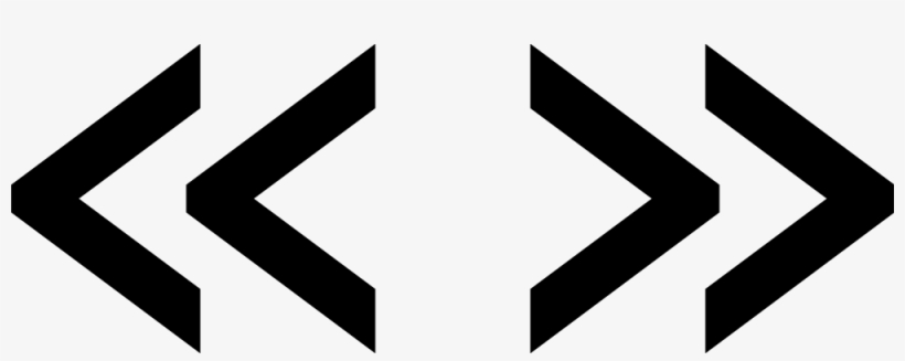 Rewind, Fast-forward - - Guillemet Png, transparent png