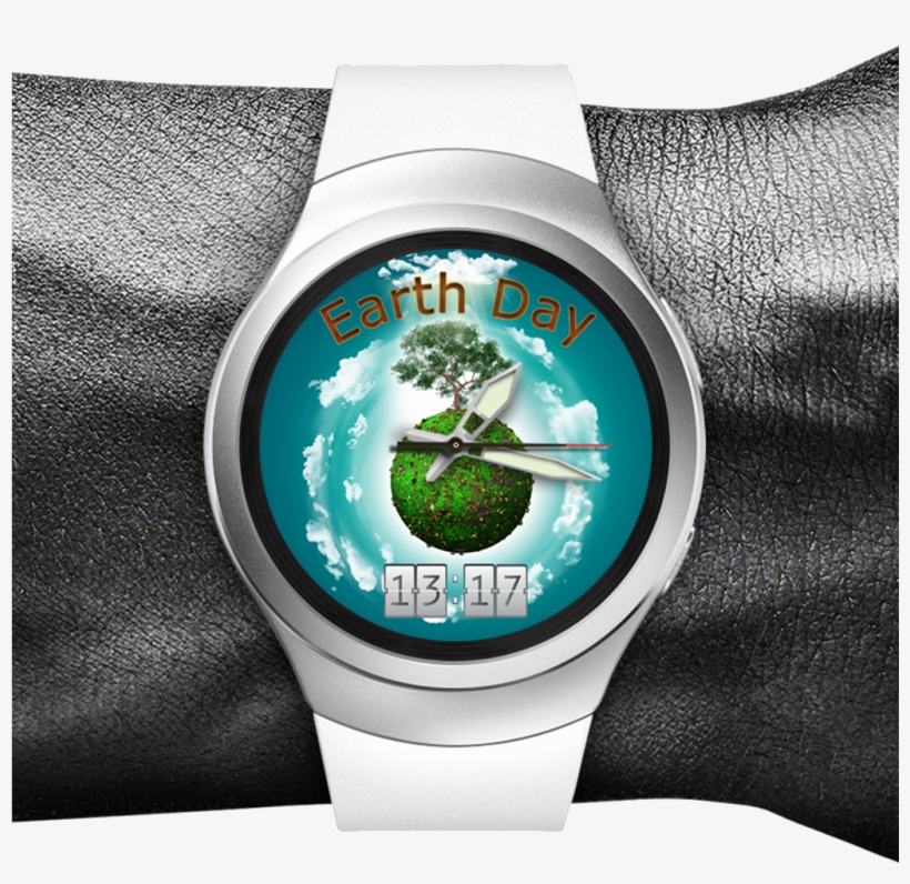 Earth Day Watch Face Gear Fit 2, S2, S3, S - Samsung Gear S3 Keyboard, transparent png