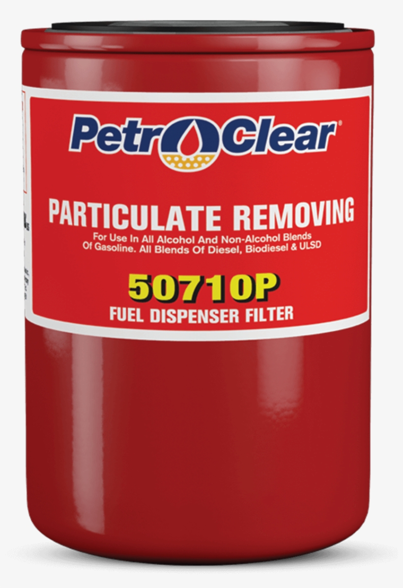 Red 507p Series Particulate Removing Spin-on Fuel Dispenser - Cylinder, transparent png