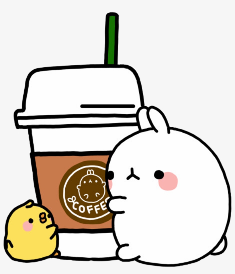 Molang Sticker - Molang Stickers, transparent png