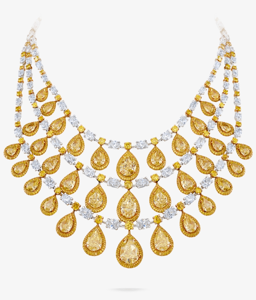 Yellow Diamond Png - Chunky Sea Shell Necklace, transparent png