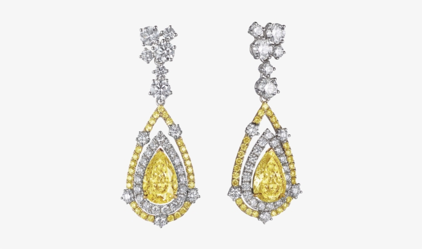 5 - Diamond Earrings Hanging, transparent png