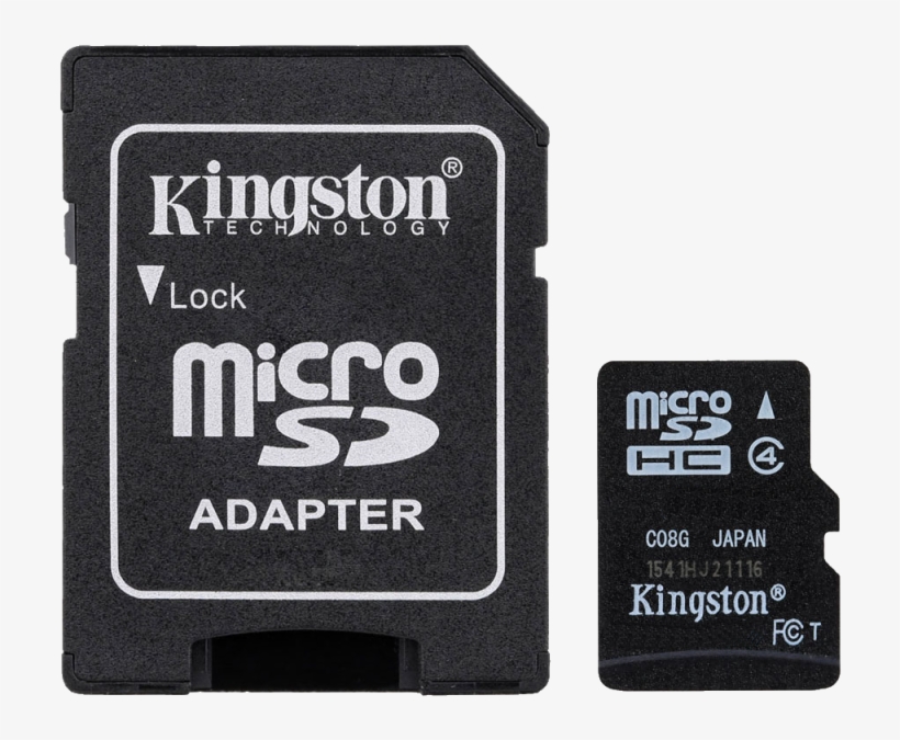 Kingston Micro Sd Class 10 16gb Png, transparent png