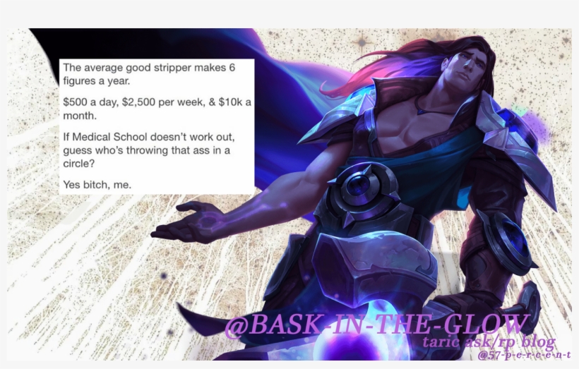Lol Thats Funny Promo Give Taric Some Love Ask Heartseeker - Splash Art Champion Lol, transparent png