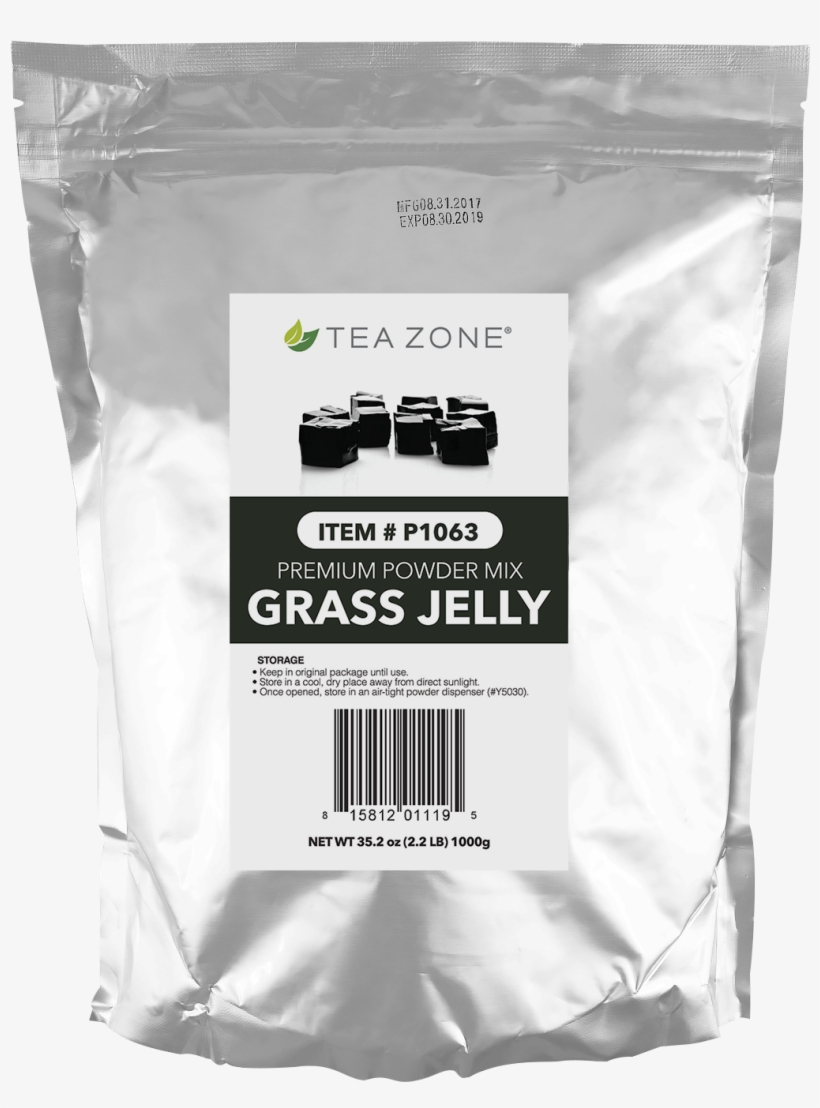 Tea Zone Grass Jelly Powder , P1063 - Grassland, transparent png