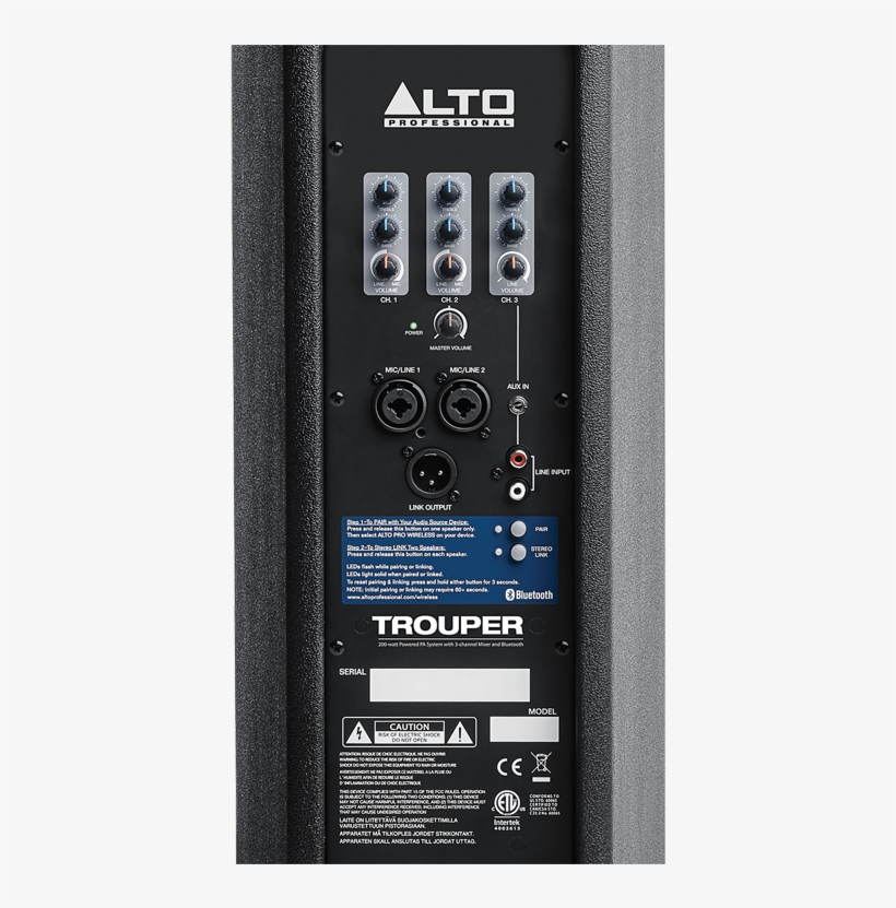 Alto Trouper Pa System, transparent png