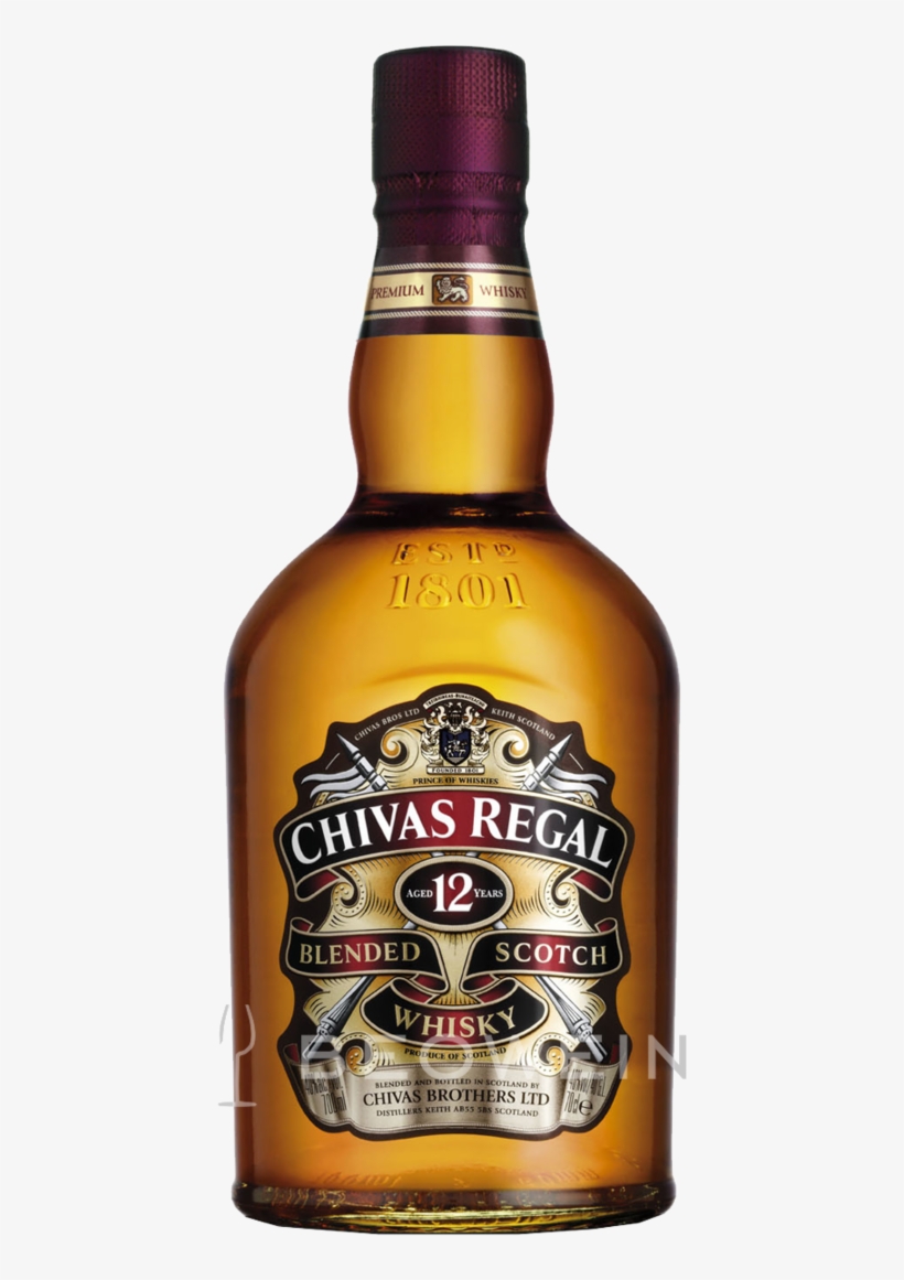 Chivas Regal 12 Year Old 0,7 L - Chivas Regal 12, transparent png
