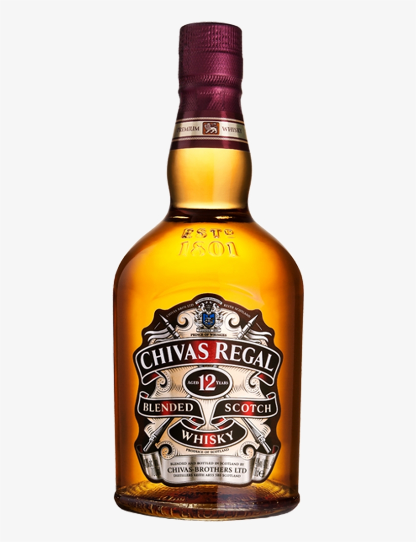 Chivas Regal 12 Year Old Blended Scotch 1l - Chivas Regal 12 2014, transparent png