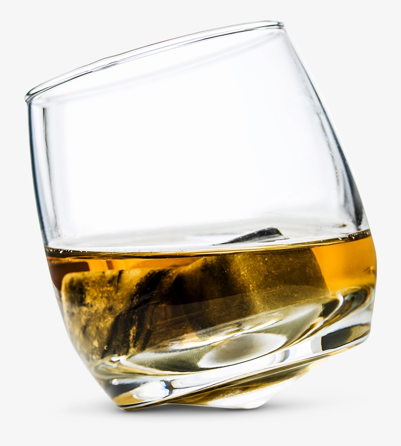 Rocking Whiskey Glasses - Sagaform Whisky Glass, transparent png