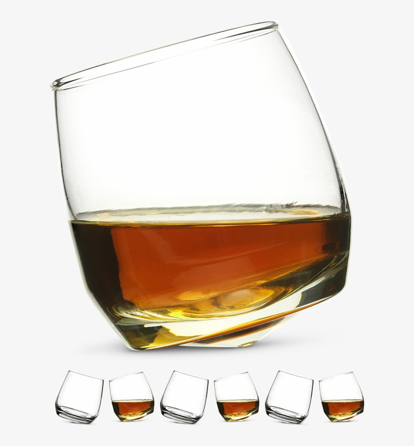 Rocking Whiskey Glasses - Whiskey Glasses, transparent png