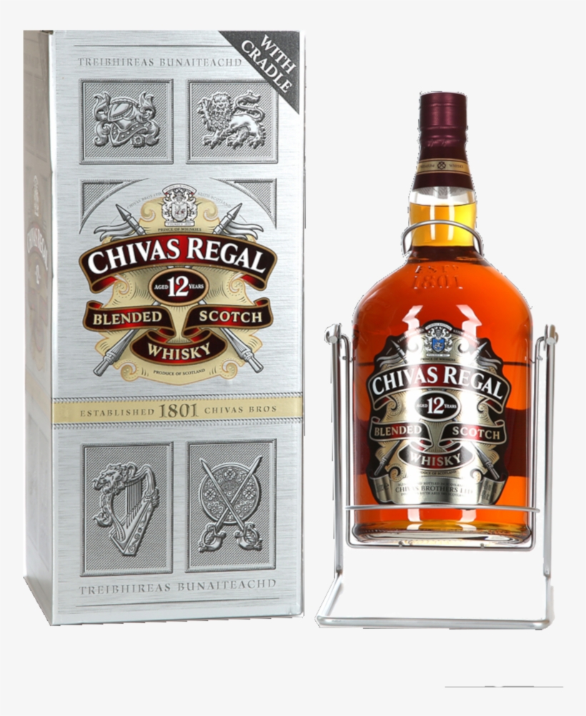 Chivas Regal 12 Year Old - Chivas Regal 12, transparent png