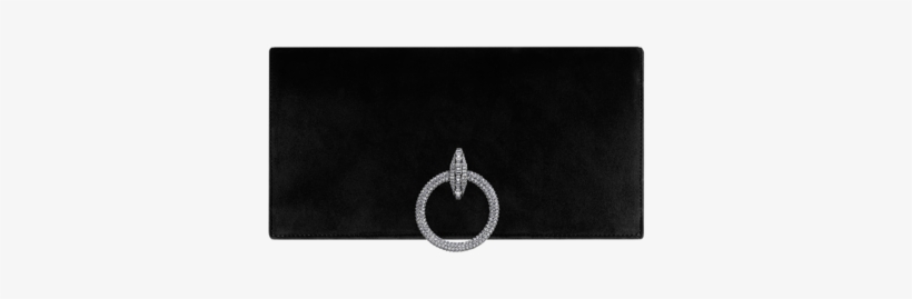 Chanel Black Velvet Clutch Bag - Wristlet, transparent png