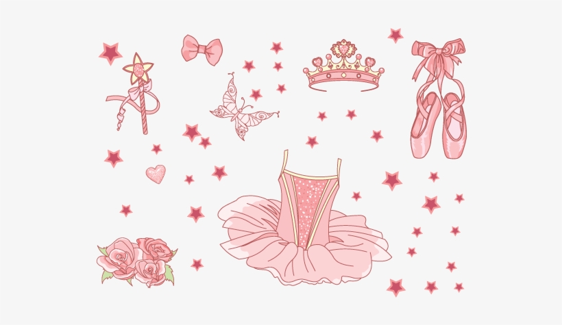 Ballet Selecione A Cor - Itens Bailarina Png, transparent png