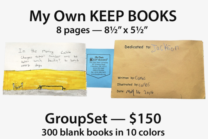My Own Keep Books Group Set - Paper, transparent png
