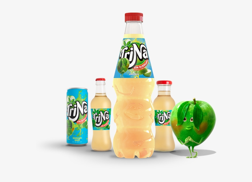 Trina Manzana - Trina Sin Burbujas, transparent png