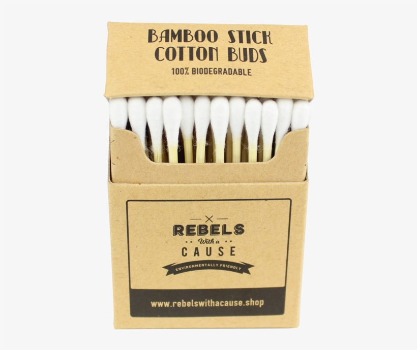 Bamboo Stick Cotton Buds X50 - Toothbrush, transparent png