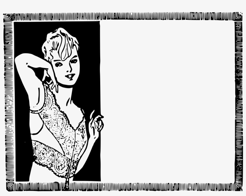 This Free Icons Png Design Of Simple Lady Frame, transparent png