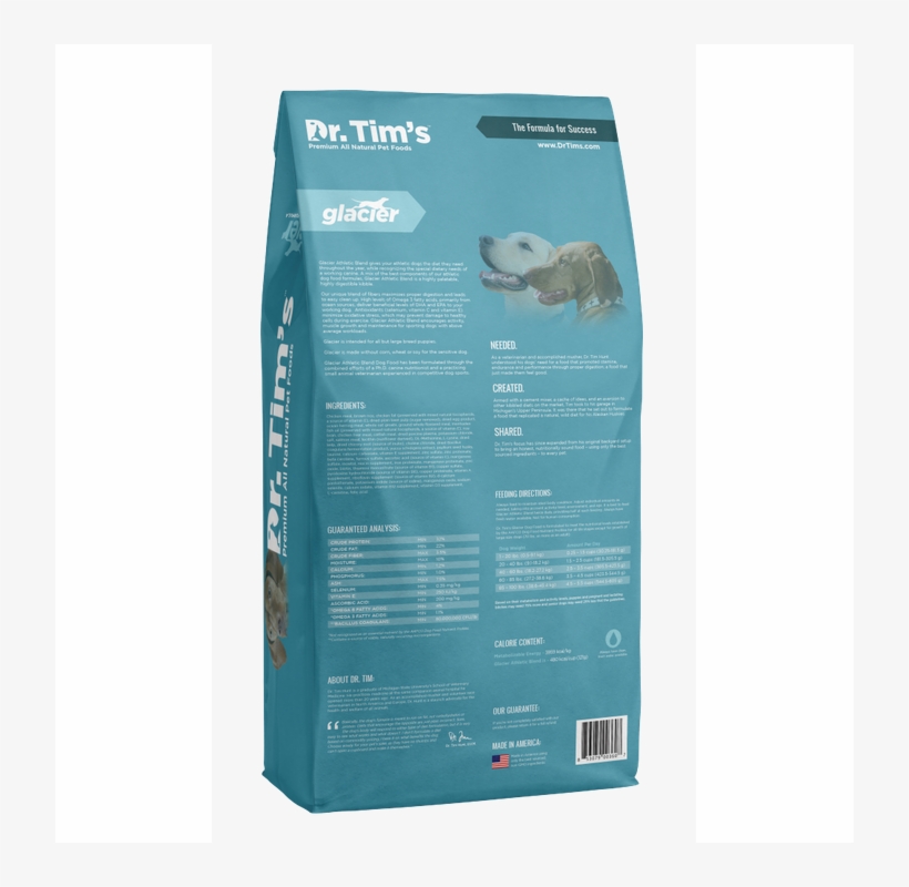 Glacier Athletic Blend Dry Dog Food, 40 Lb - Ferret, transparent png