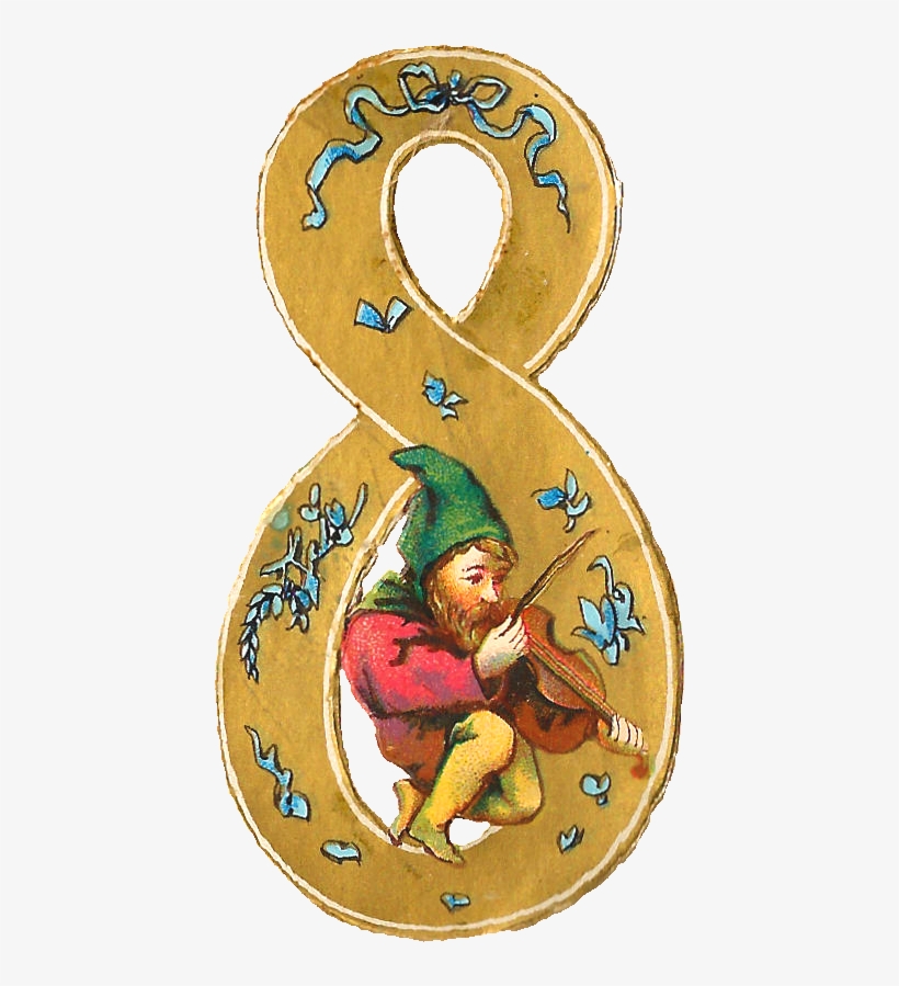Victorian Elf Violinist Clip Art Image Digital Elf - Cartoon, transparent png