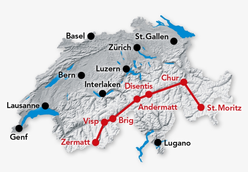 Glacier Express Classic - Glacier Express Chur Brig, transparent png