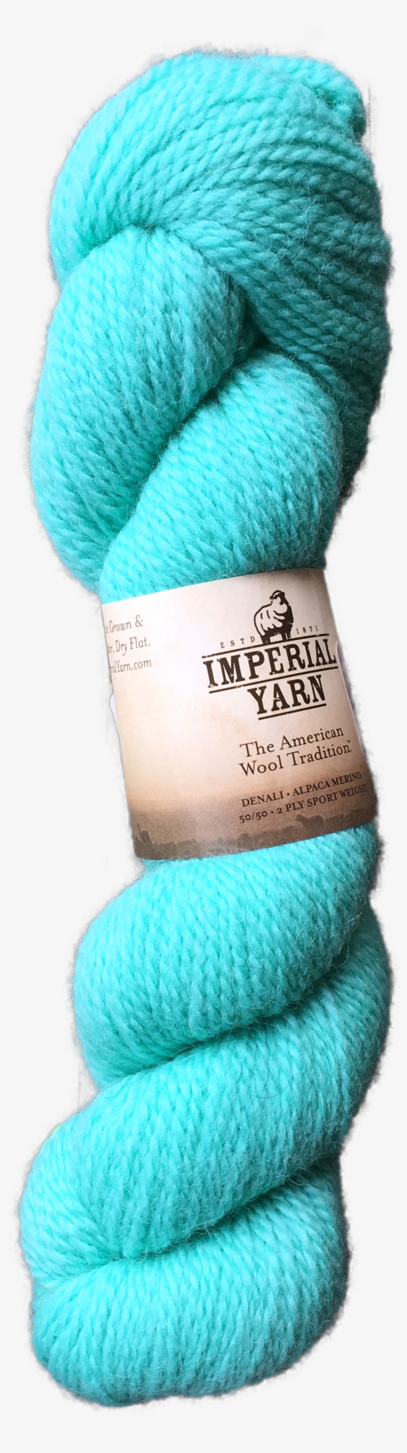 Denali 50/50 Aplaca/merino Sport Weight Yarn Glacier, transparent png