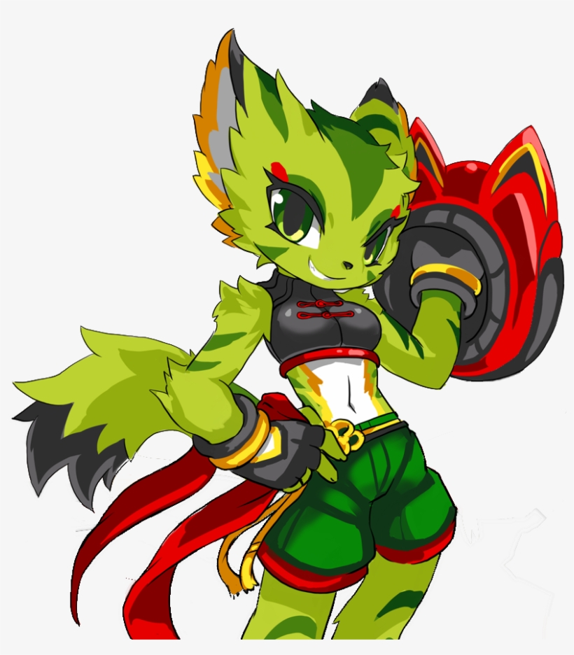 Picture Free Download Carol Tea Sonicwb Wikia Fandom - Freedom Planet 2 Carol, transparent png