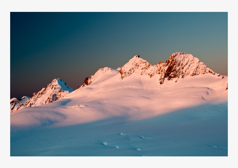 Fox Glacier Above The Tasman Sea On The West Coast - Snow, transparent png