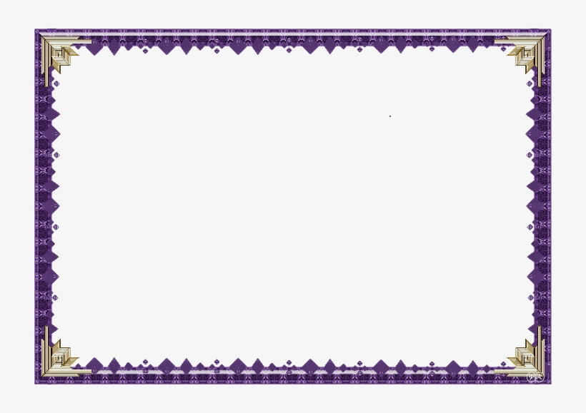 Purple Picture Frames 2 Of 4 Pages - Paper, transparent png