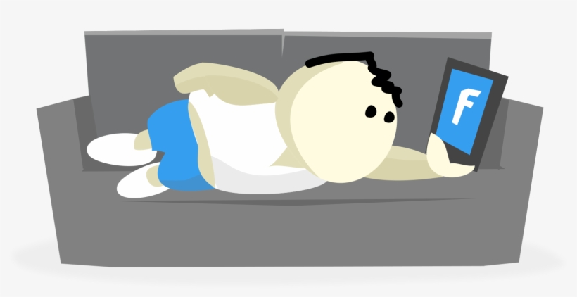 "i'm Exercising On Facebook", transparent png