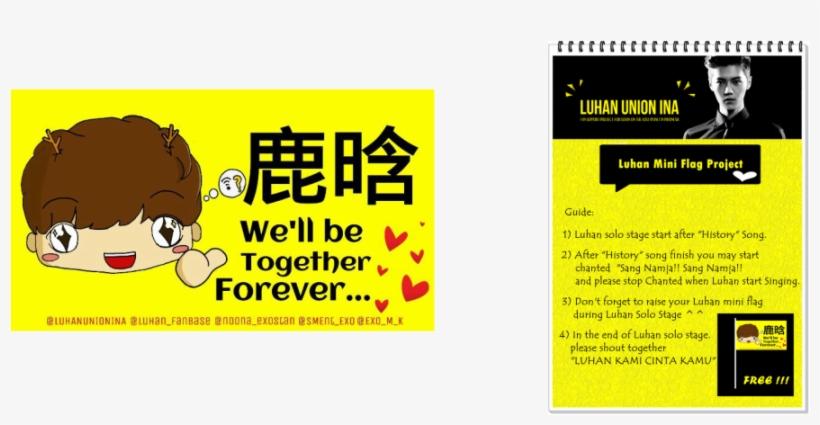 In The End Of Luhan Solo Stage All Luhan Stan Dan Exo-l - Cartoon, transparent png