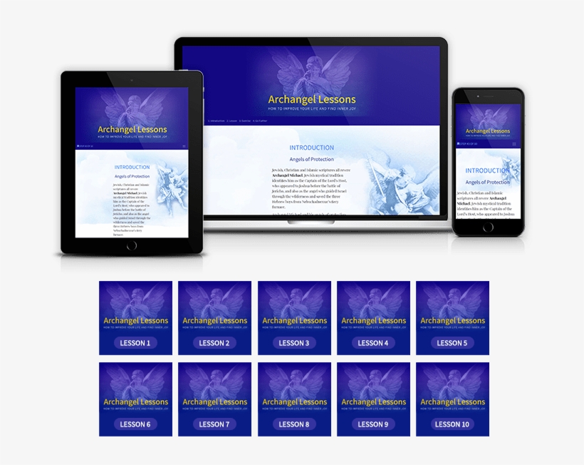 Introducing The 10 Archangel Lessons - Flyer, transparent png