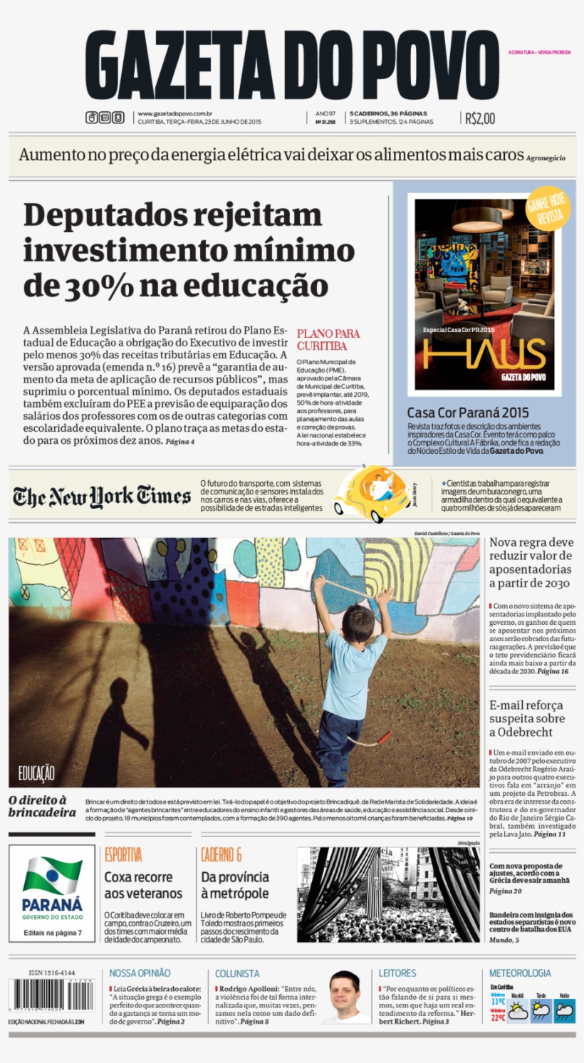 Capa - Gazeta Do Povo, transparent png