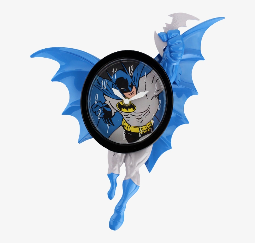 Batman 3d Motion Clock - Superman 3d Motion Clock, transparent png