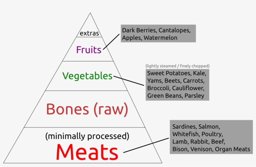 The Ultimate Diet Raw Food Pyramid - Diagram, transparent png