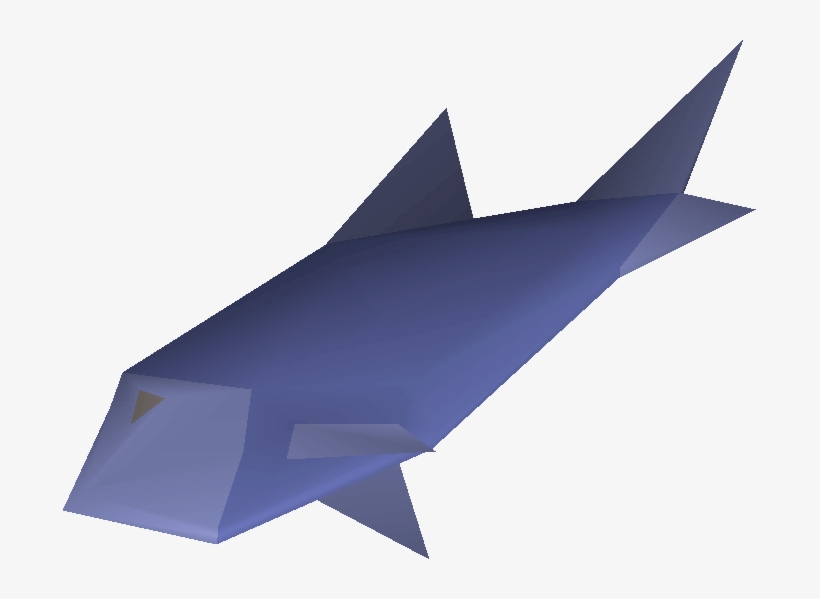 A Cod Is A Fish That Can Be Made By Cooking A Raw Cod - Origami, transparent png