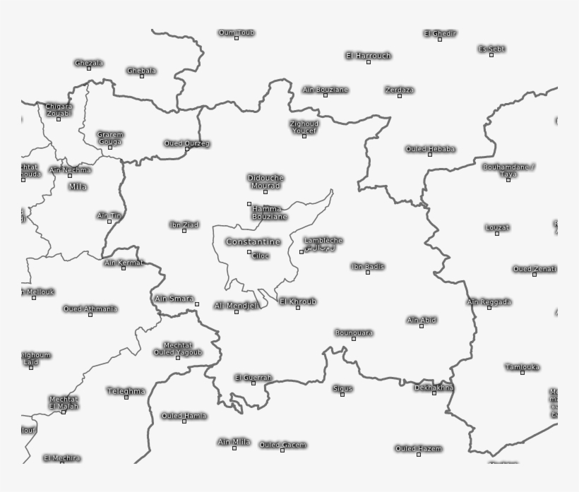 Model Charts For Constantine - Map, transparent png