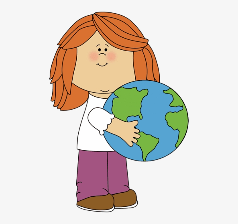 Free Png Download Kid With Globe Png Images Background - My Cute Graphics Earth, transparent png