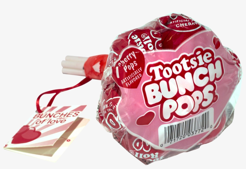 Tootsie Bunch Pops - Tootsie Roll Pop Cherry, transparent png