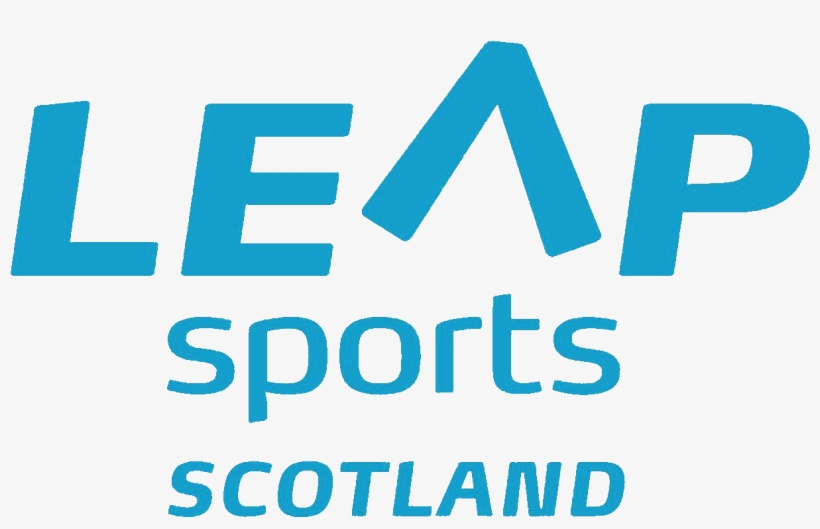 Leap Sports Scotland Logo Blue - Graphic Design, transparent png
