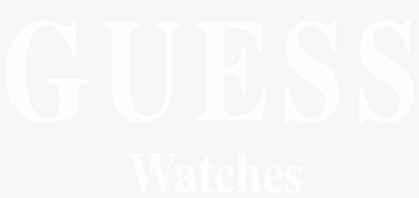 Guess Watches Logo Black And White - Twitter White Icon Png, transparent png