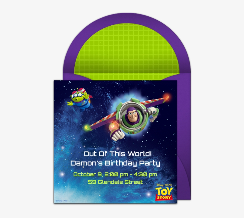 Toy Story Online Invitation - Toy Story 3, transparent png