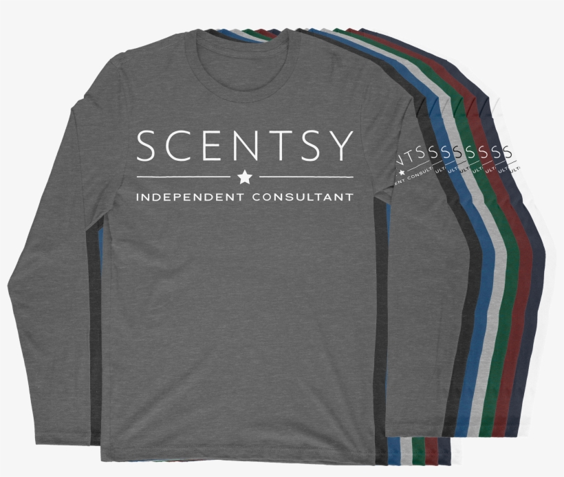 Scentsy Independent Consultant Premium Long Sleeved - Long-sleeved T-shirt, transparent png