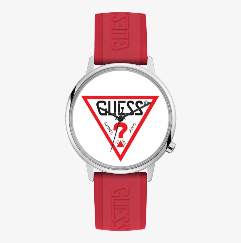 Page Not Found - Guess Silicone Logo Watch, transparent png