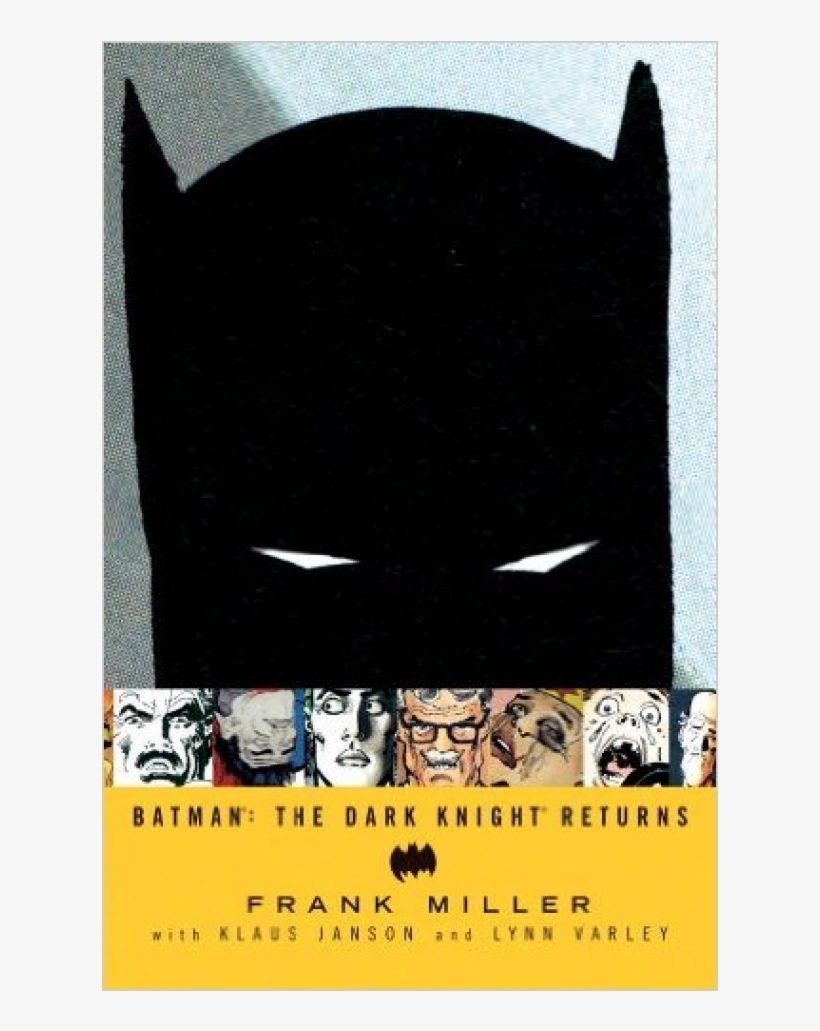 Please Note - Batman The Dark Knight Returns Cover, transparent png