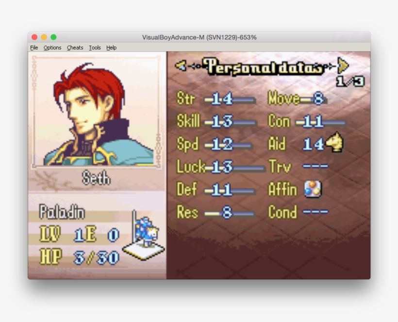 These Stats Change Only Change Either When You Level - Fire Emblem Sacred Stones Riev, transparent png