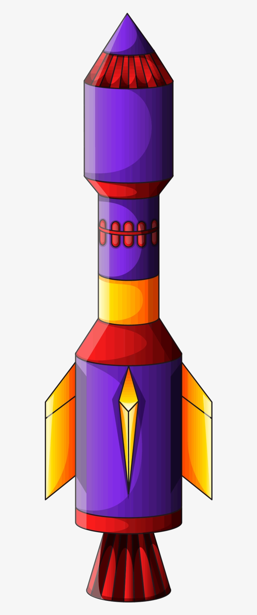 Download - Cartoon Missile Png, transparent png